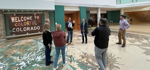 West Campus' Design Team visiting La Luz School in Denver